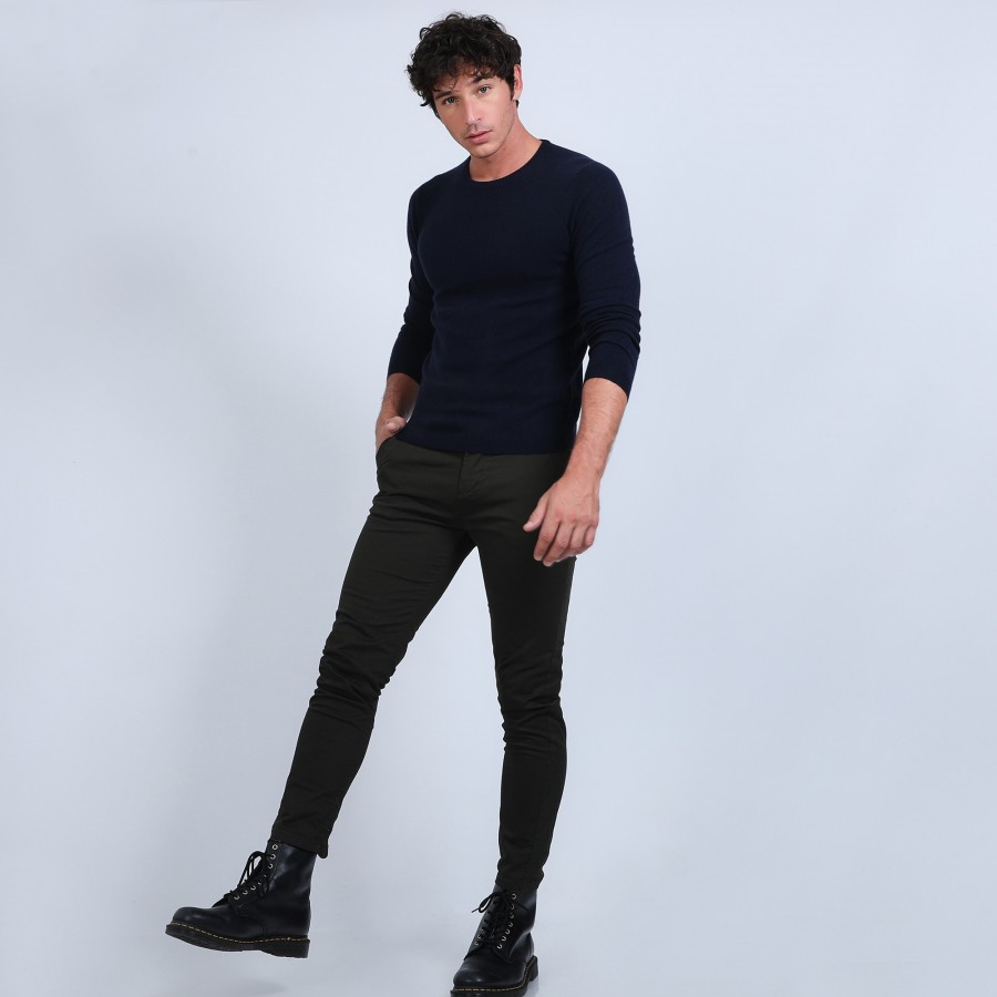 Round-neck cashmere jumper - Evain