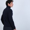 Pull col roulé en cachemire - Bruno 6640 marine - 05 bleu marine