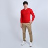 Pull col V en cachemire - Benjamin
