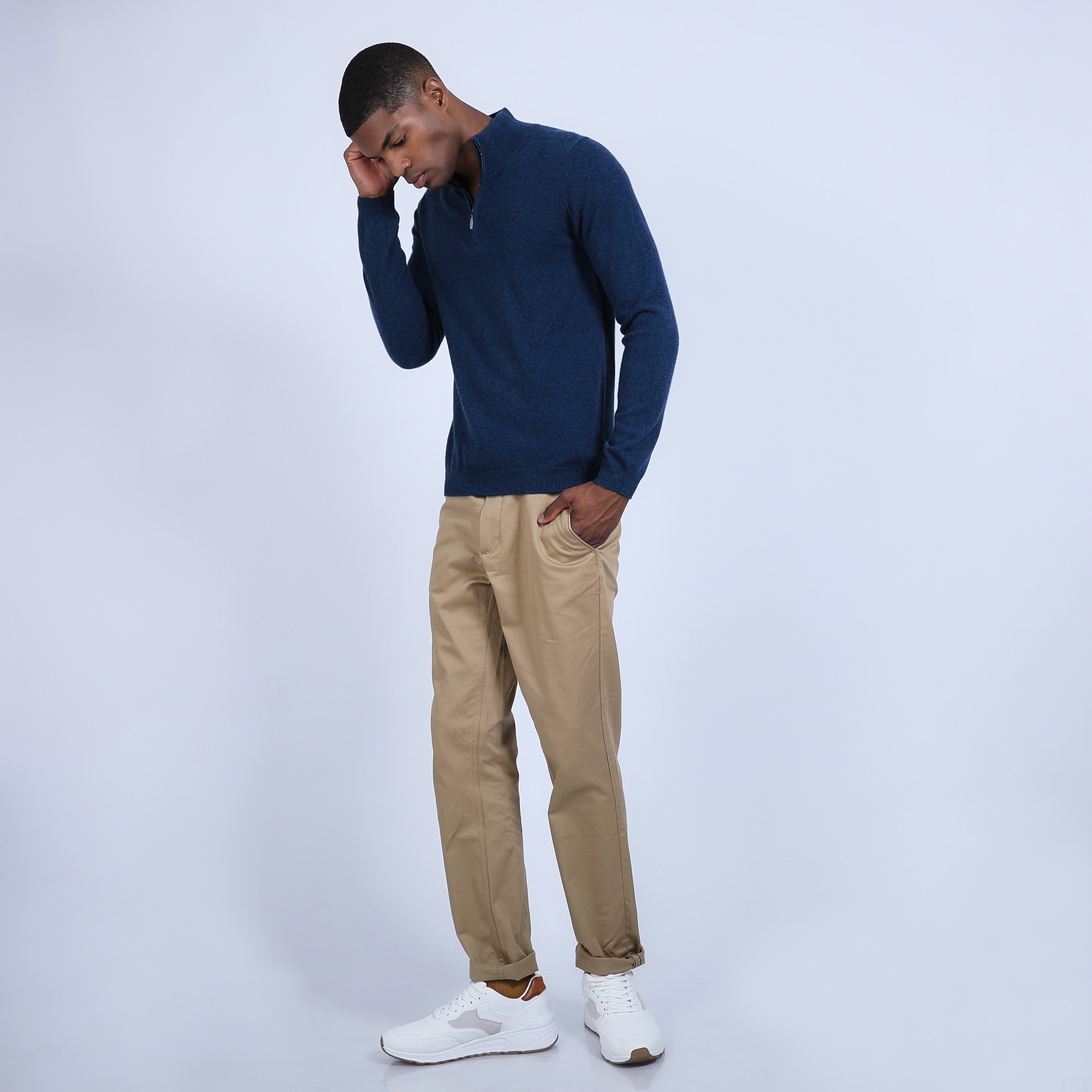 Pull col montant zippé - Blaise