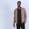Gilet zippé en cachemire 4 fils - Balthazar 6630 camel - 88 camel