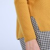 Pull col rond boutons arrière - Becky