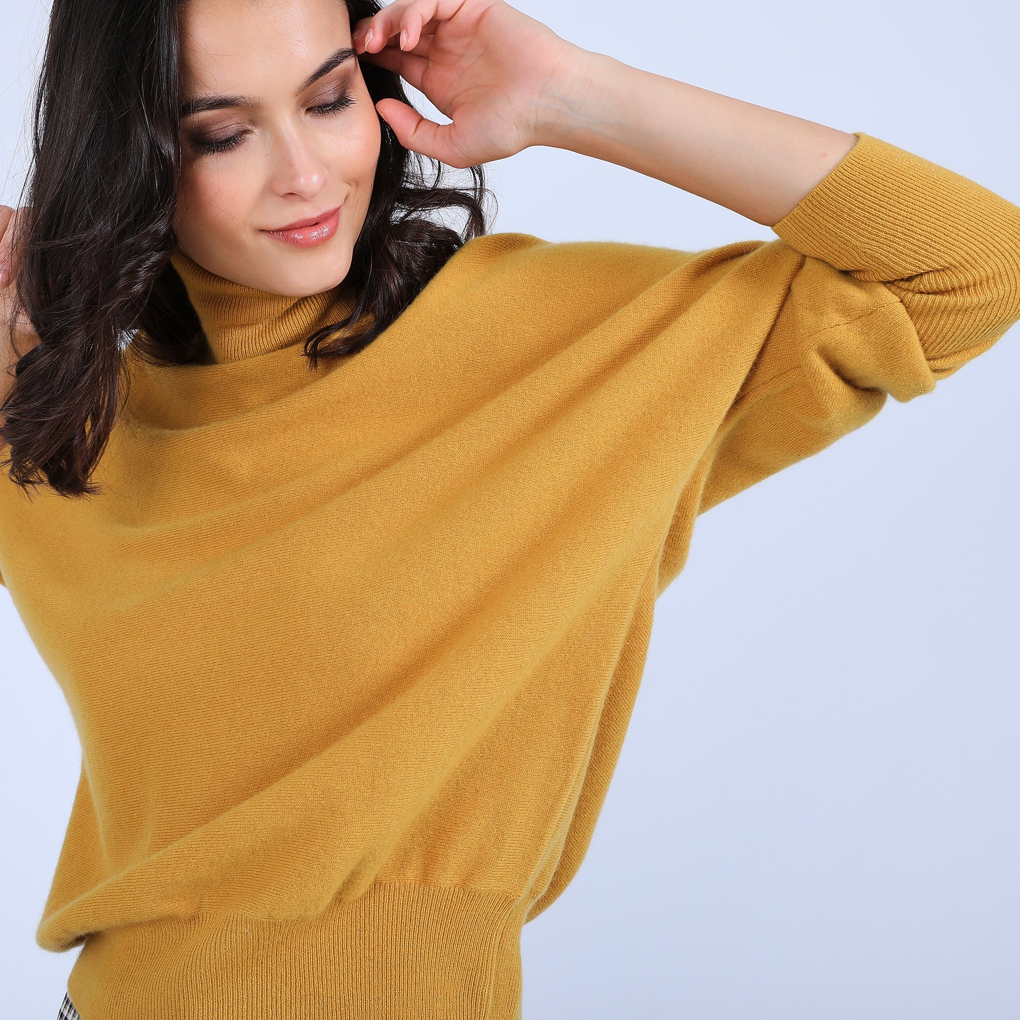 Pull chauve souris col roulé - Bob