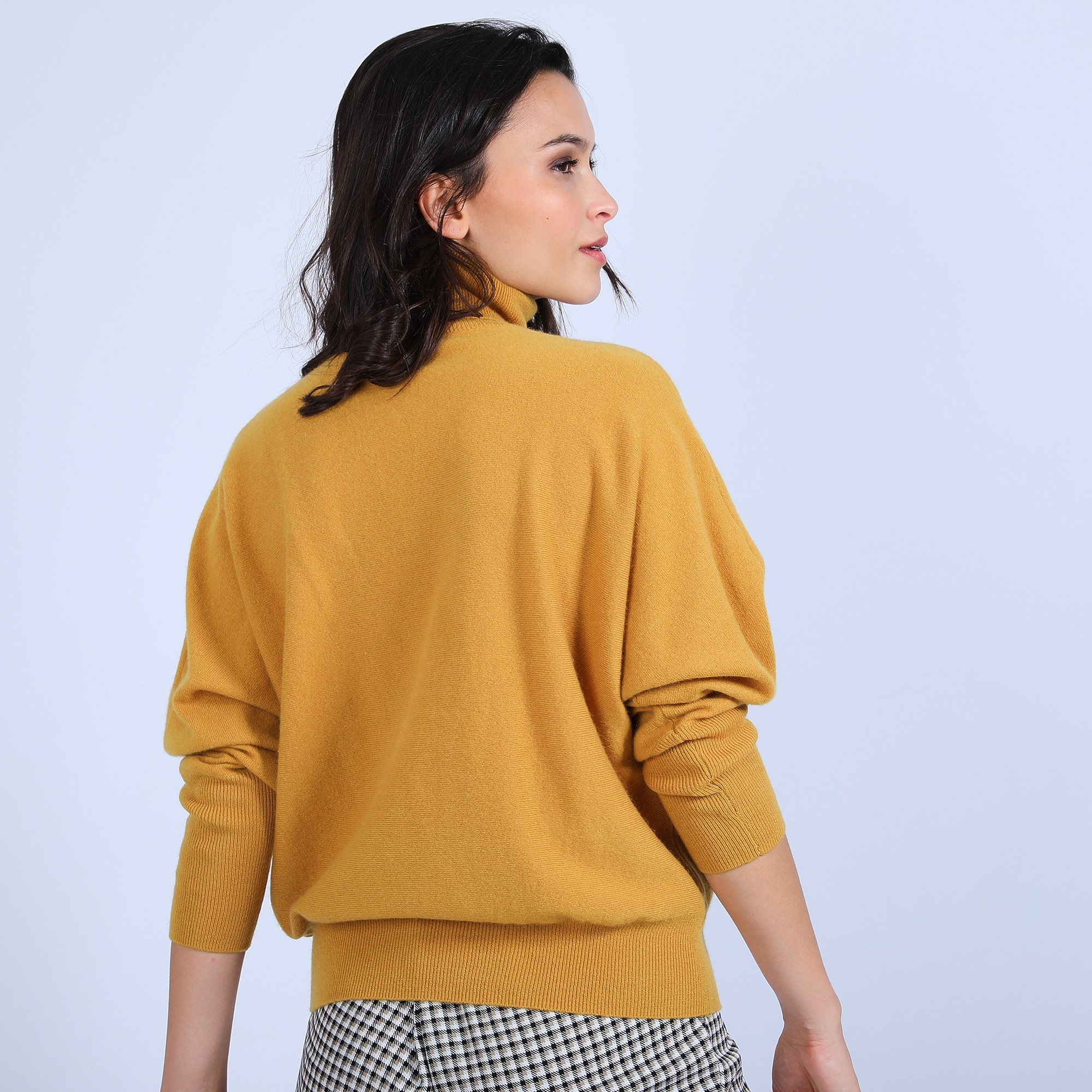 Pull chauve souris col roulé - Bob