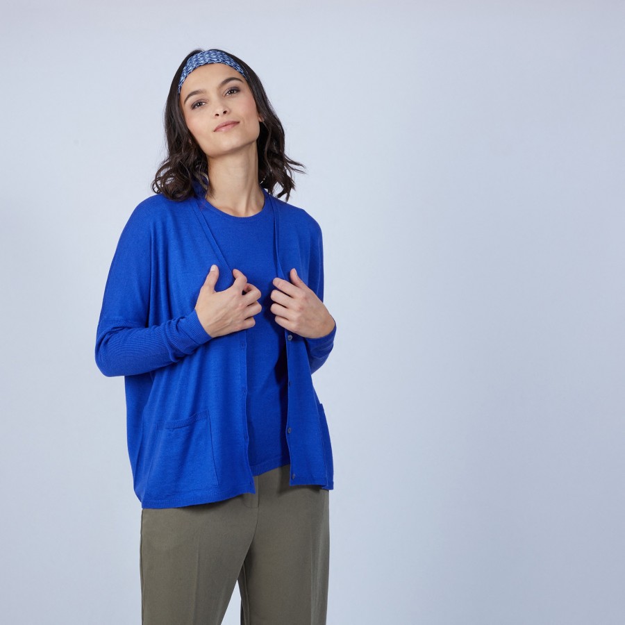 Round-neck jumper in merino wool - Berenice