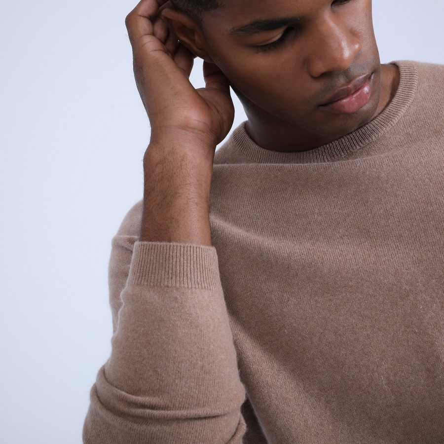 Round-neck cashmere jumper - Evain