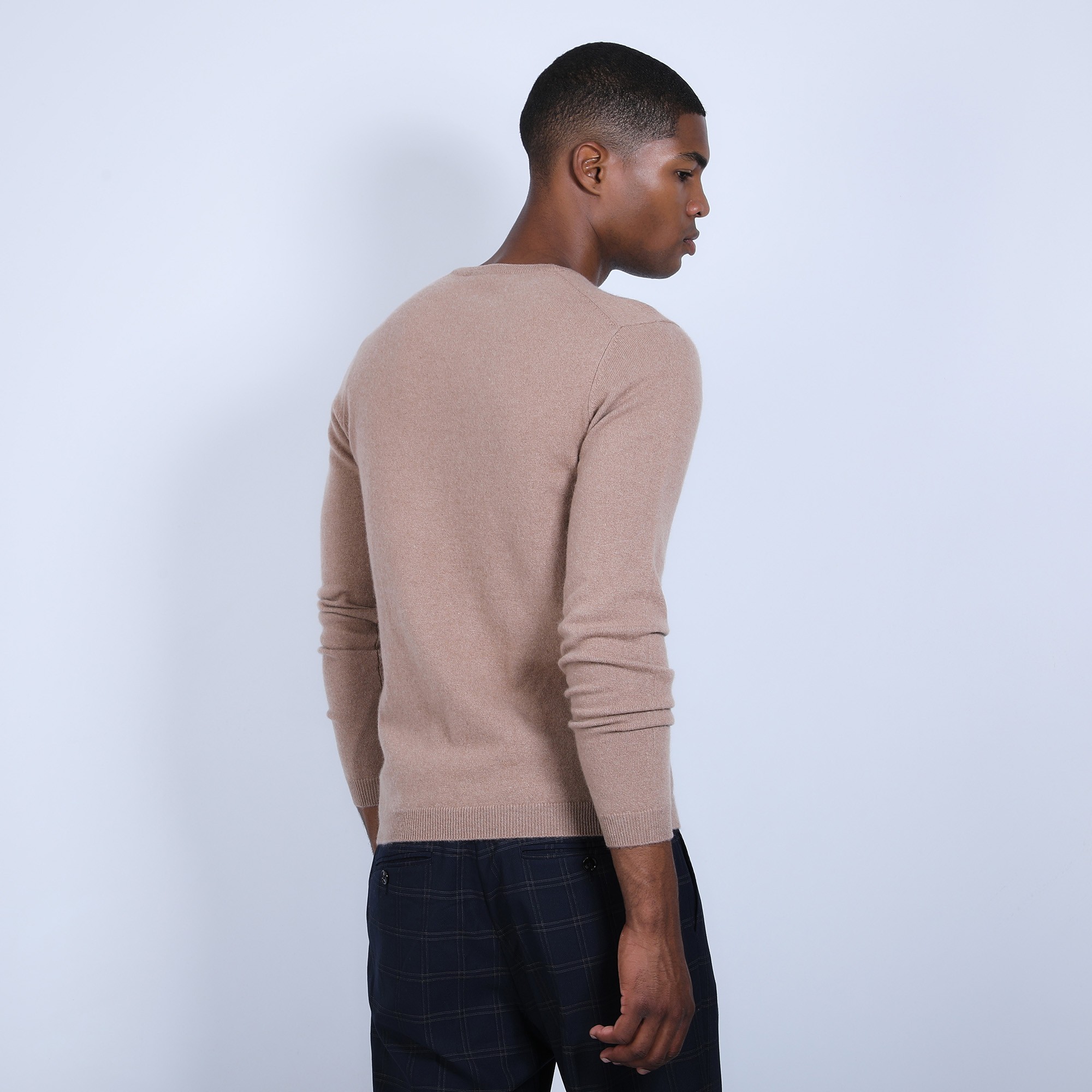 Pull col rond en cachemire - Benoit