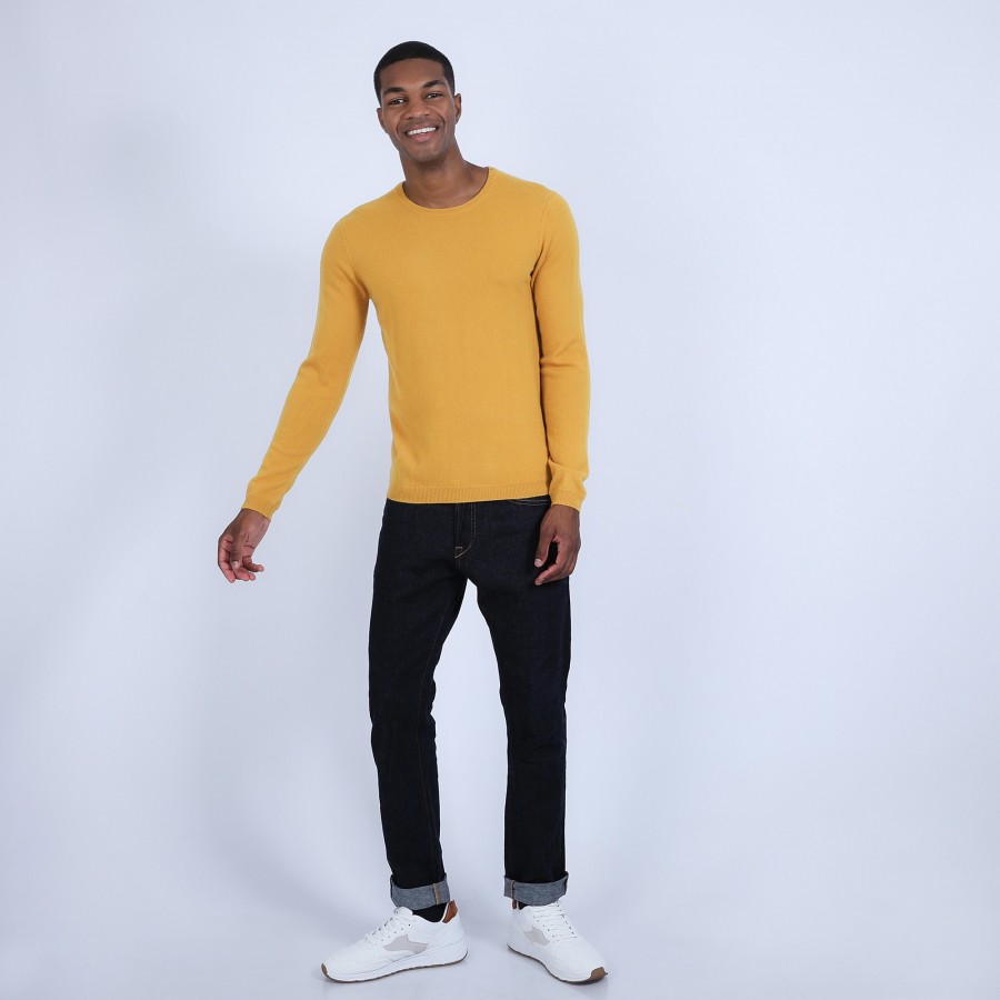 Suéter de cashmere com gola redonda - Evain