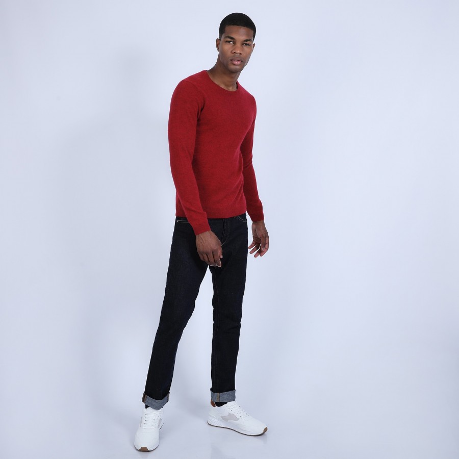 Suéter de cashmere com gola redonda - Evain