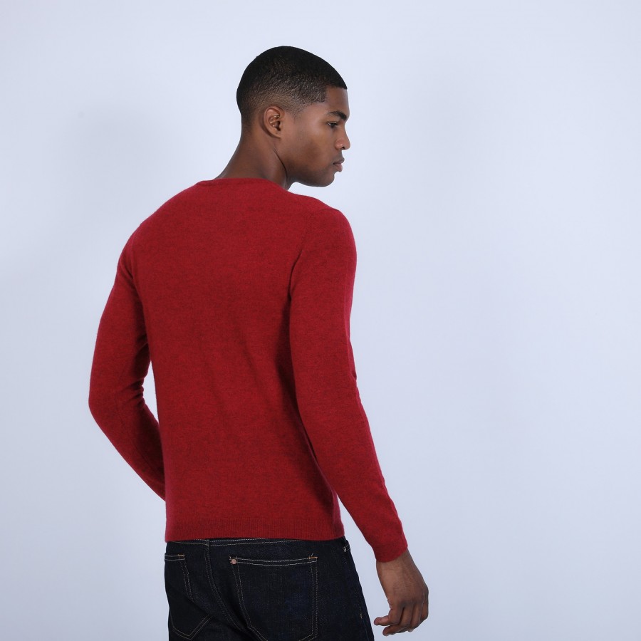 Suéter de cashmere com gola redonda - Evain