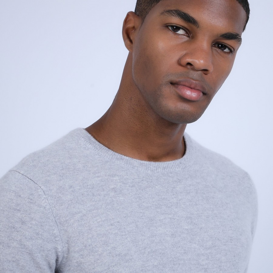 Round-neck cashmere jumper - Evain