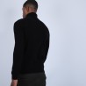 Pull col roulé en cachemire - Bruno 6610 noir - 01 Noir
