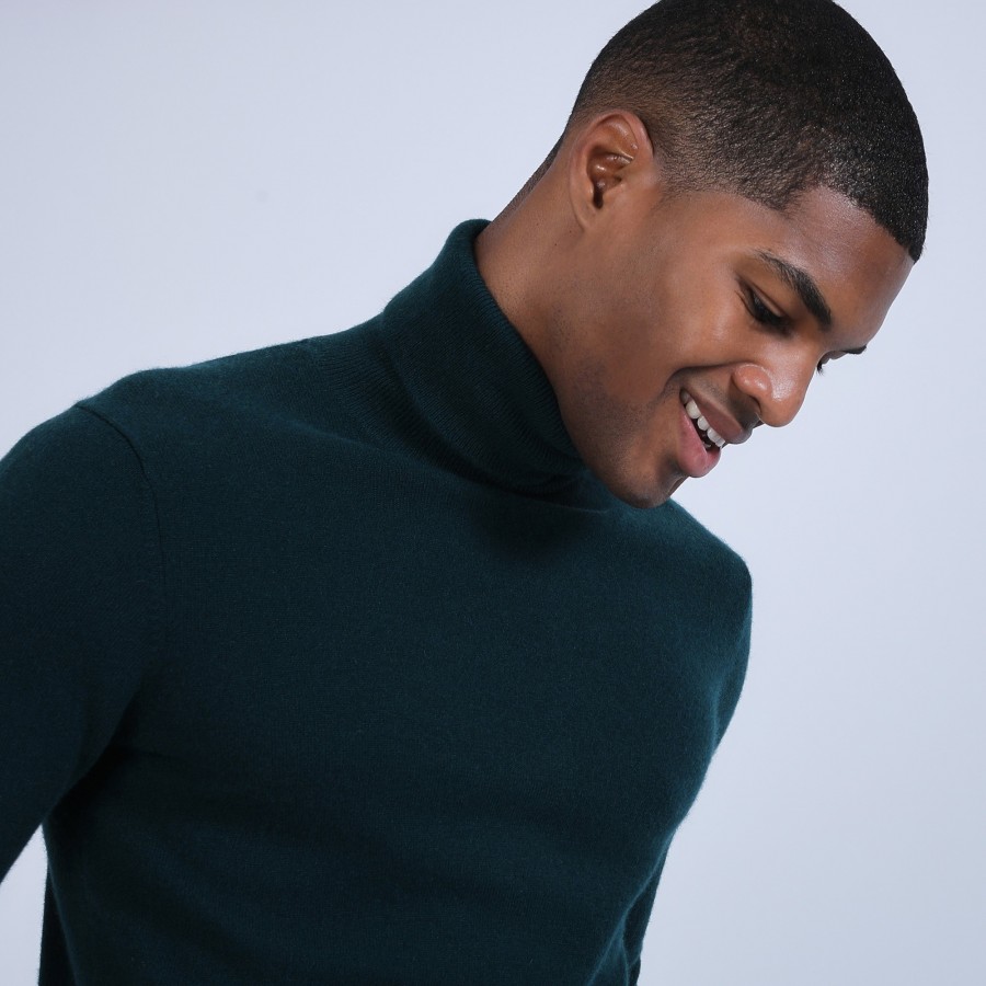 Cashmere turtleneck sweater - Eduardo