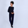 Pull col bateau avec petite poche - Bal