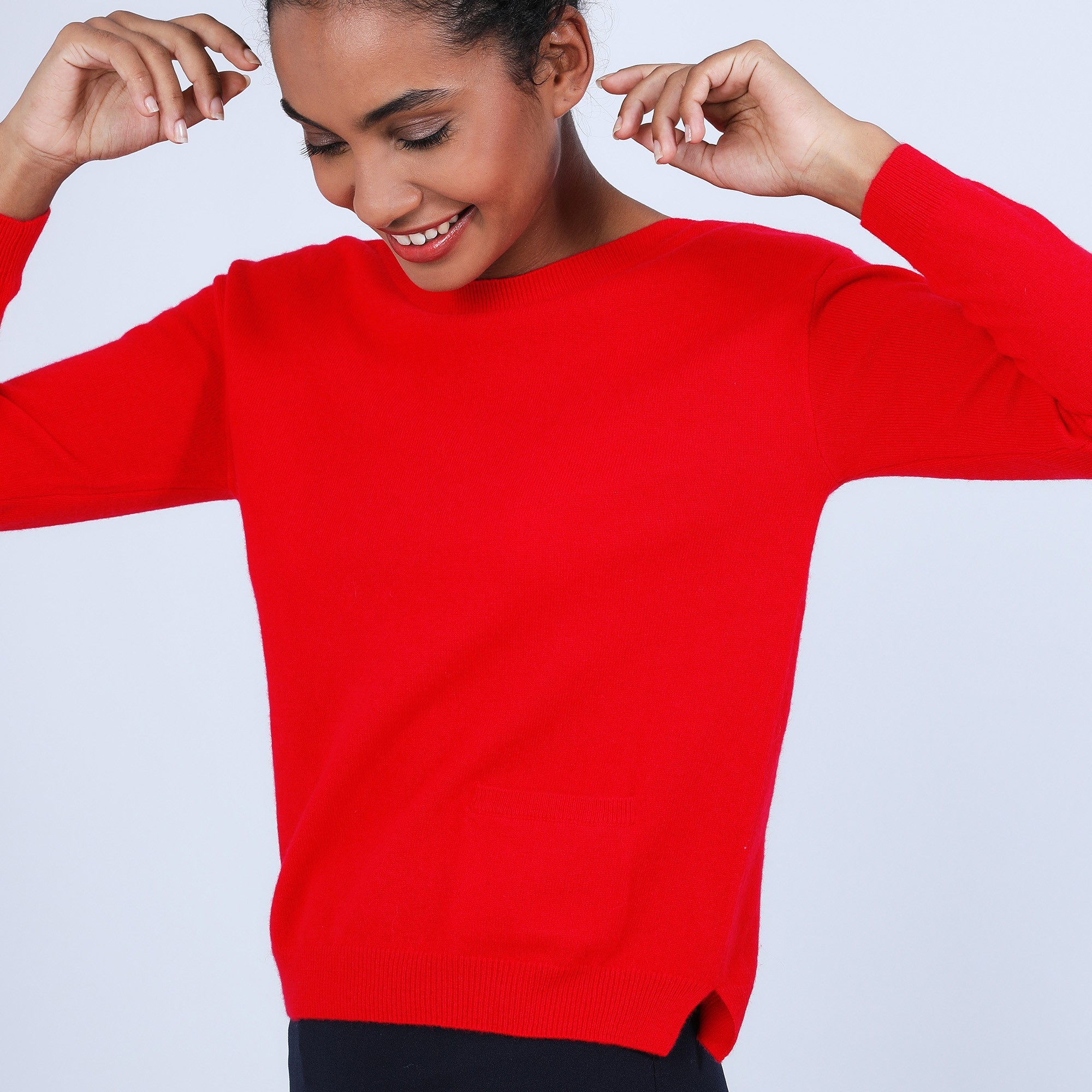 Pull col bateau avec petite poche - Bal