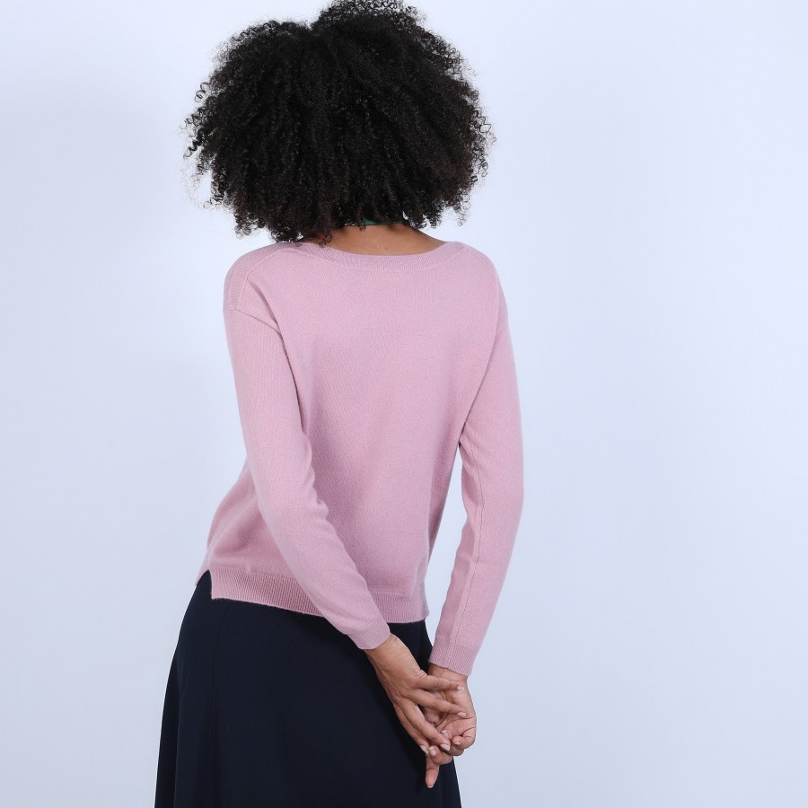 Pull col bateau en cachemire - Bal