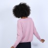 Pull ample avec poche - Balba 6683 buvard - 25 Rose moyen
