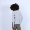 Pull col rond boutons arrière - Becky