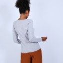 Pull col V en cachemire - Bijou