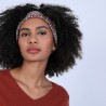 Pull col V en cachemire - Bijou 6682 tomette - 46 Marron clair