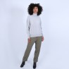 Pull chauve souris col roulé - Bob 6612 gris clair - 11 Gris clair