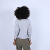Pull chauve souris col roulé - Bob 6612 gris clair - 11 Gris clair