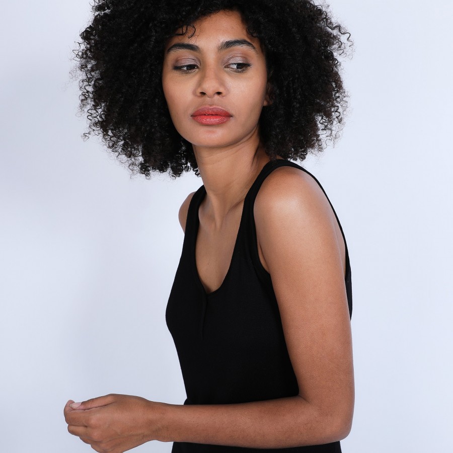 Bamboo cachemere tank top - Hoatti