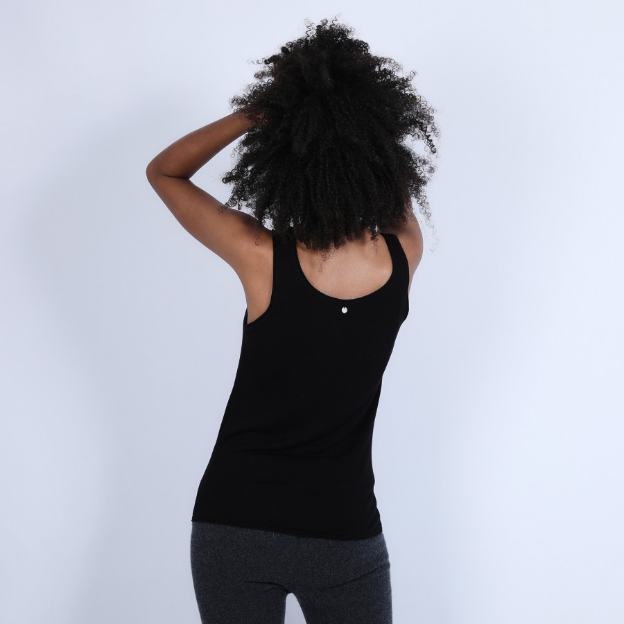 Bamboo cachemere tank top - Hoatti