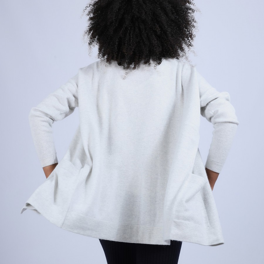 Cashmere cardigan with pockets - Hazel