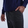 Pantalon en 100% cachemire - Omer 6611 gris anthracite - 10 gris foncé