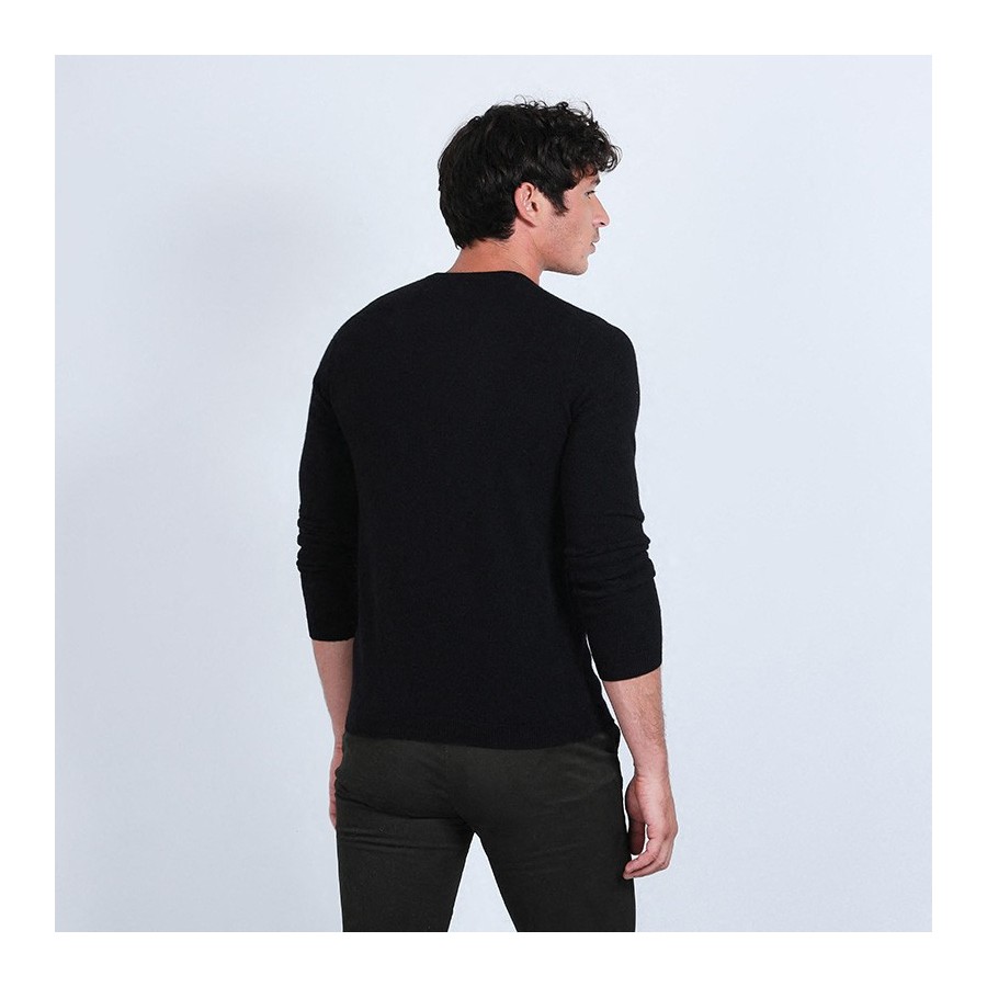 V-neck jumper in cashmere - Evann