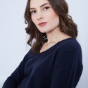 Pull col V en cachemire - Olga