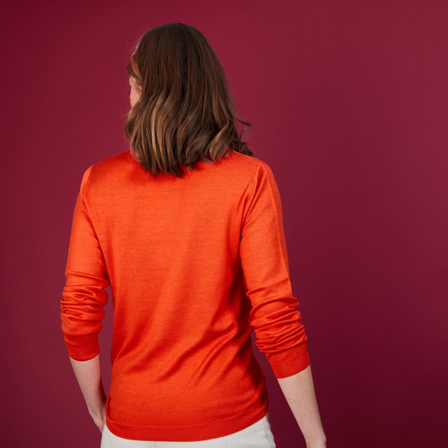 Wool V-neck sweater - Arya