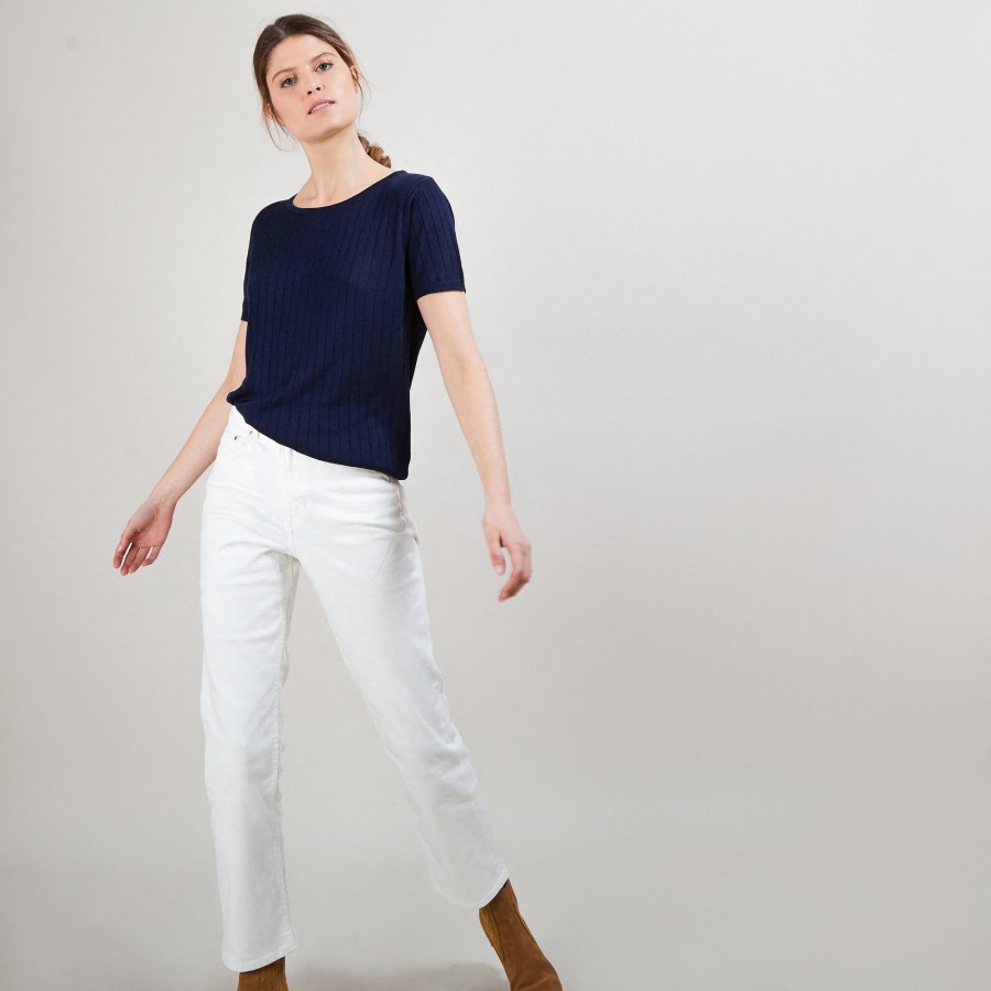 Natural silk T-Shirt - Aïcha