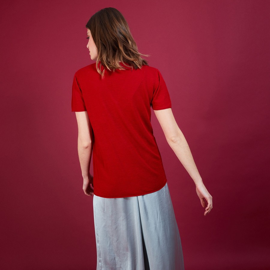 T-shirt en lin flammé - Balkan