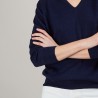 BLONDIE - PULL COL V CACHEMIRE