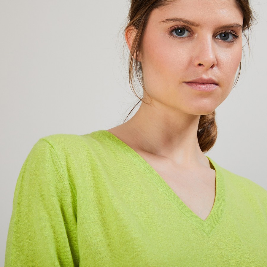 Pull en cachemire lin - Blondie