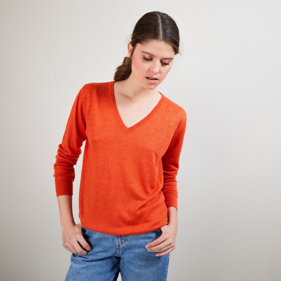 Pull en cachemire lin - Blondie