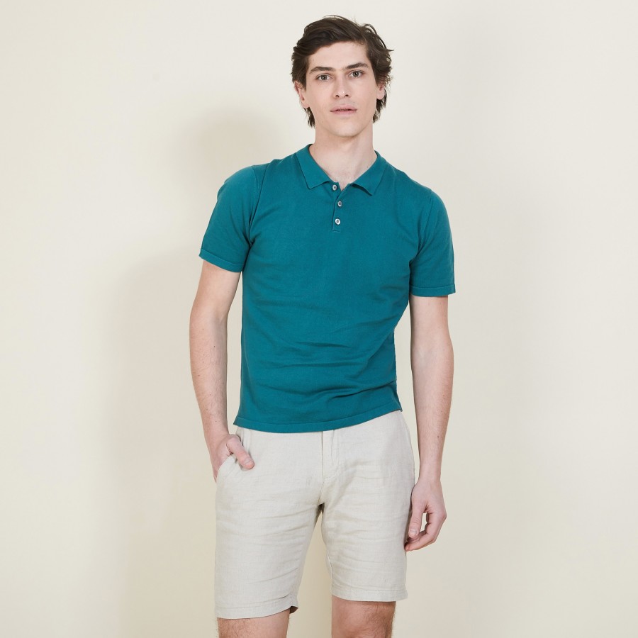 Men's cotton polo shirt - Bora