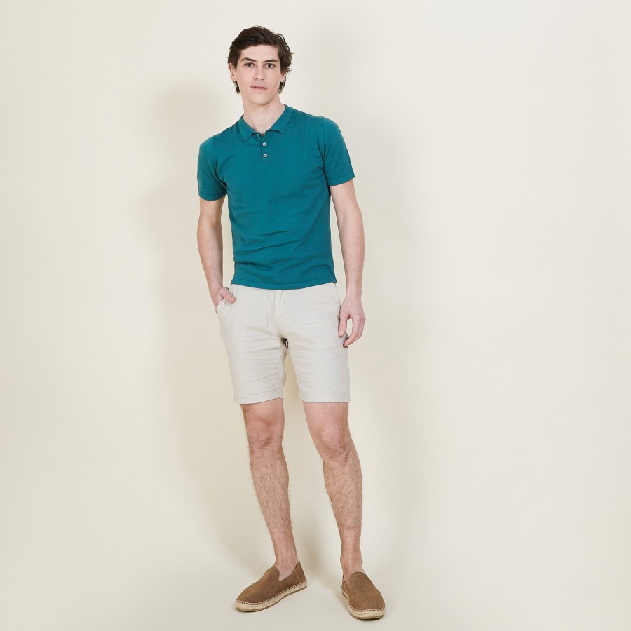 Camisa polo masculina de algodão - Bora