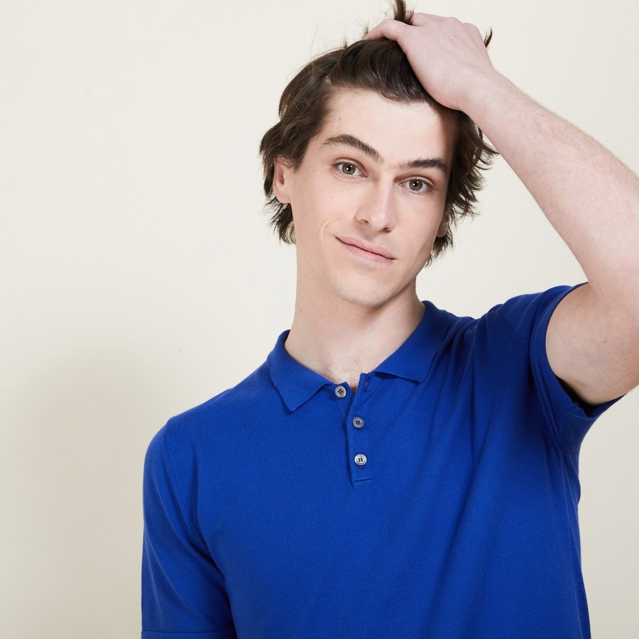 Men's cotton polo shirt - Bora