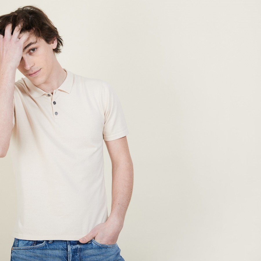 Men's cotton polo shirt - Bora