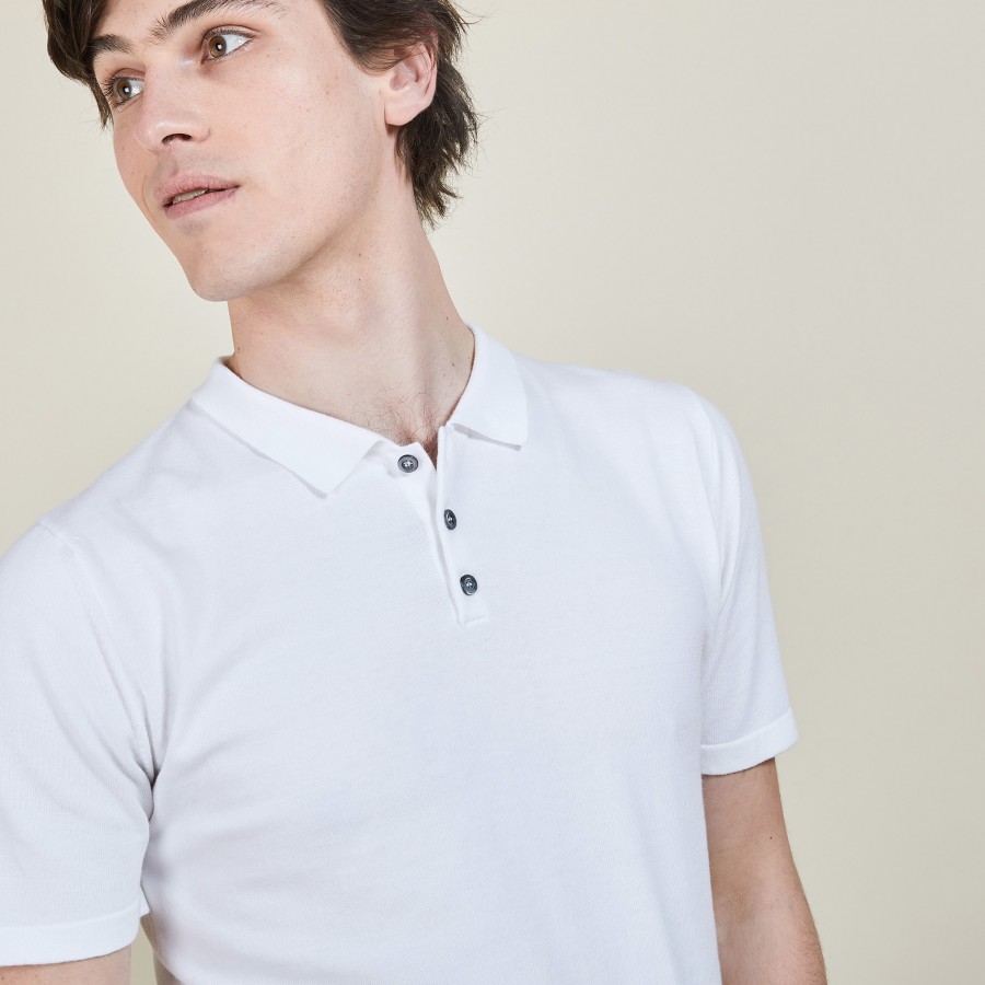 Camisa polo masculina de algodão - Bora