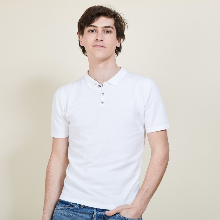 Camisa polo masculina de algodão - Bora