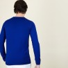 Pull col rond en 100% laine mérinos - Bardem 6841 altitude - 48 Bleu roi