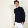 BARSAM PULL COL ROND LAINE ET SOIE