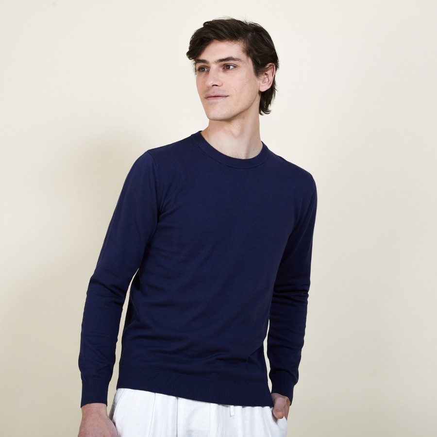 Cotton round neck sweater - Balboa