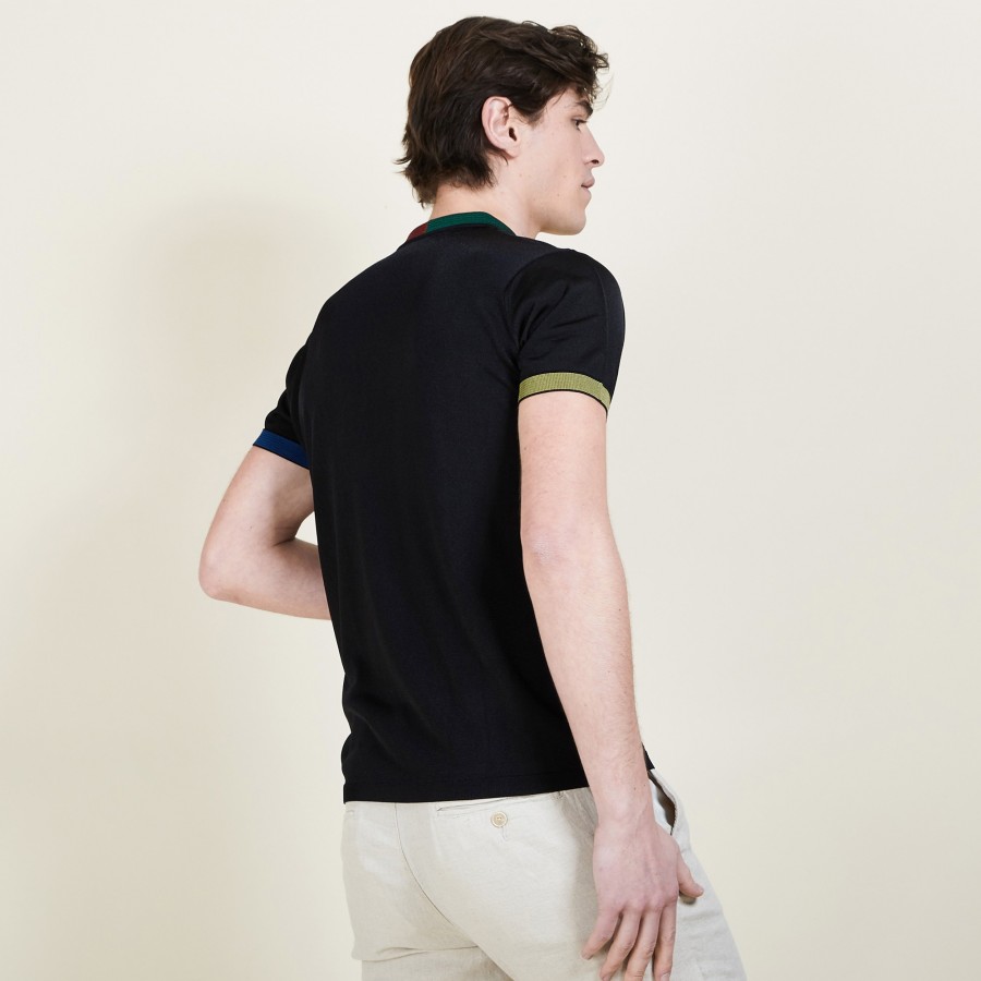 Polo coloré en Fil Lumière - Baptista