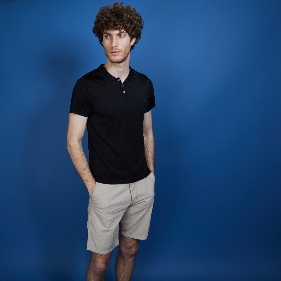 Polo manches courtes en Fil Lumière - Babar