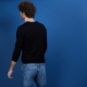 Pull col V en 100% laine - Badyss